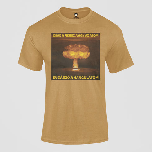 Puzsér - unisex póló - Csak a Fidesz, vagy az atom