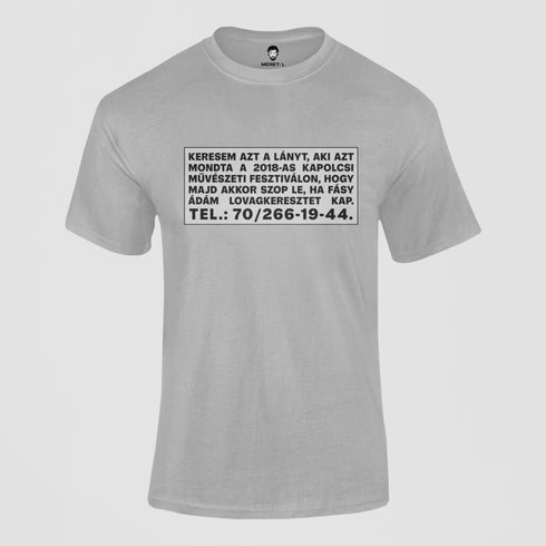 Puzsér - unisex póló - Apróhírdetés