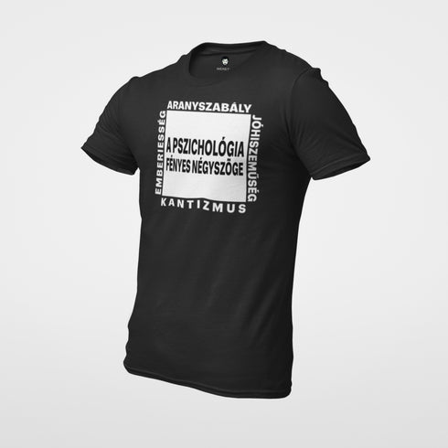 Puzsér - prémium póló - A pszichológia fényes és sötét négyszöge