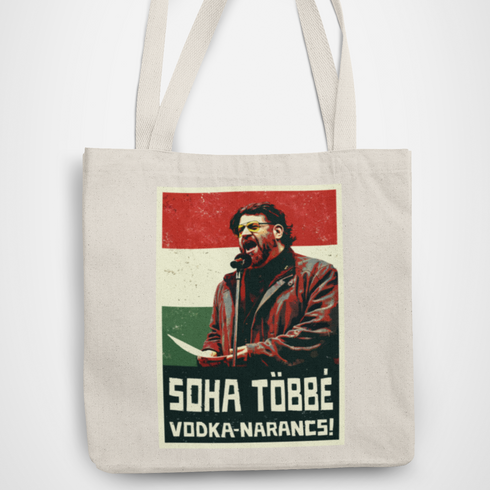 Puzsér - vászontáska - Soha többé vodka-narancs