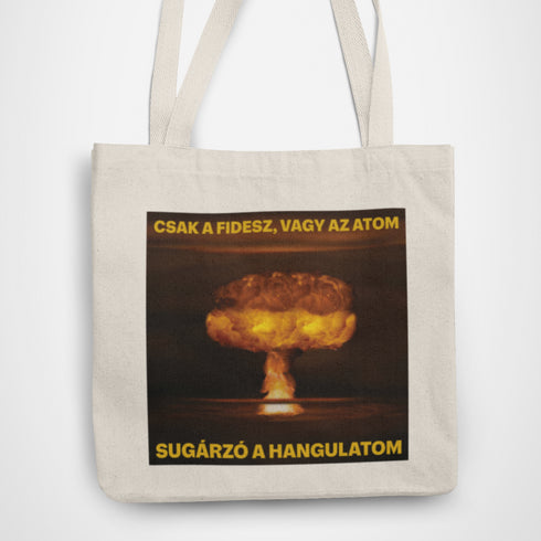 Puzsér - vászontáska - Csak a Fidesz, vagy az atom