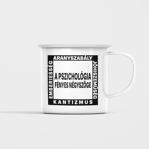 Puzsér - Fém bögre - A pszichológia fényes és sötét négyszöge