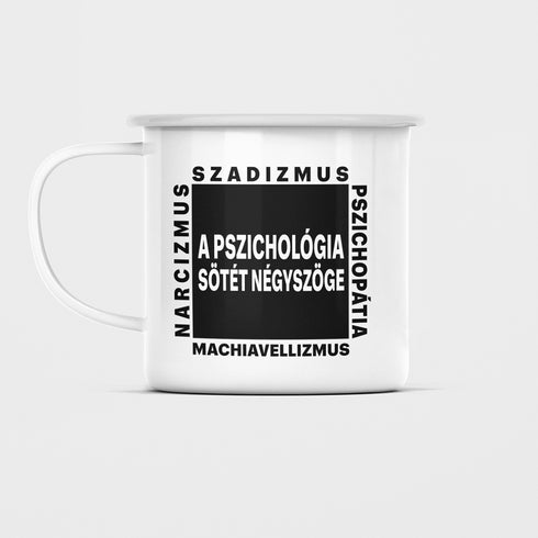 Puzsér - Fém bögre - A pszichológia fényes és sötét négyszöge