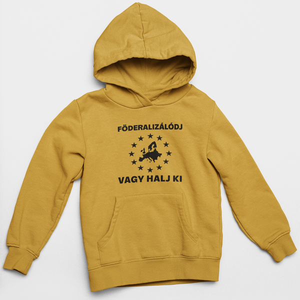 Puzsér - unisex pulóver - Föderalizálódj vagy halj ki!