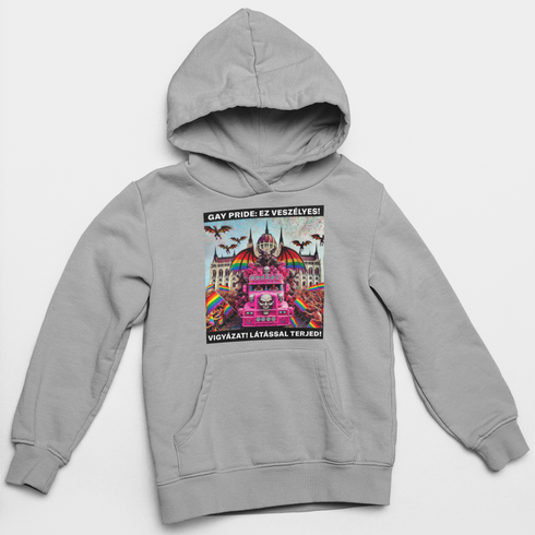 Puzsér - unisex pulóver - Vigyázat! Látással terjed!