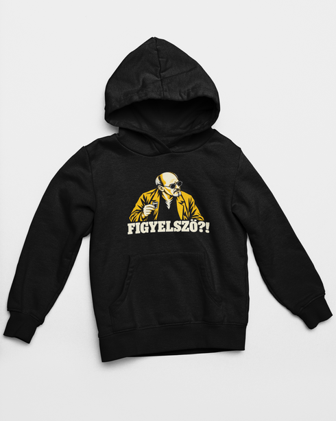 Puzsér - unisex pulóver - Figyelsző?!