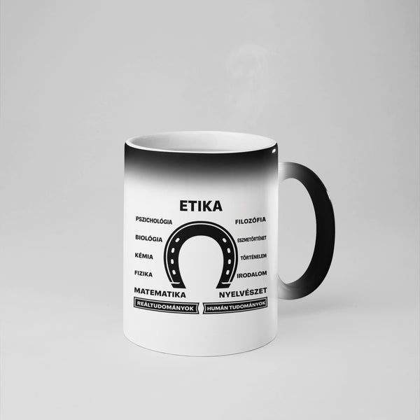 Puzsér - Színváltós bögre - Tudományágak viszonya