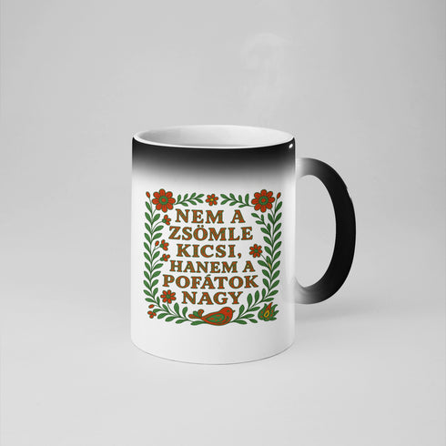 Puzsér - Színváltós bögre - Marosán György Copyright