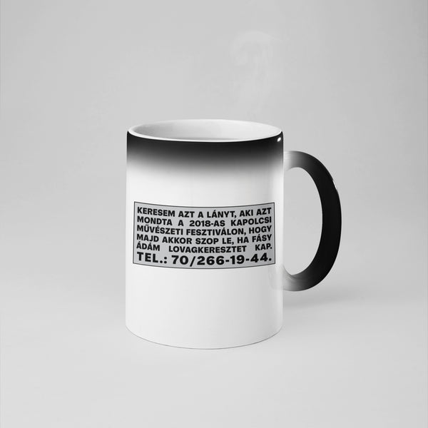 Puzsér - Színváltós bögre - Apróhírdetés